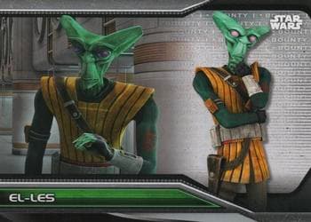 El-Les - The Clone Wars #B1-87 — 2021 Topps Star Wars Bounty Hunters