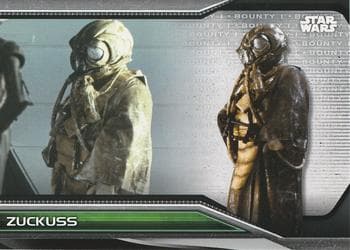 Zuckuss - The Empire Strikes Back #B1-88 — 2021 Topps Star Wars Bounty Hunters