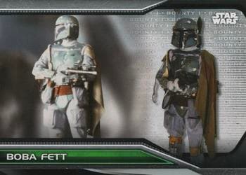 Boba Fett - The Empire Strikes Back #B1-9 — 2021 Topps Star Wars Bounty Hunters