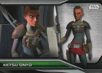 Ketsu Onyo - Star Wars Rebels #B1-90 — 2021 Topps Star Wars Bounty Hunters