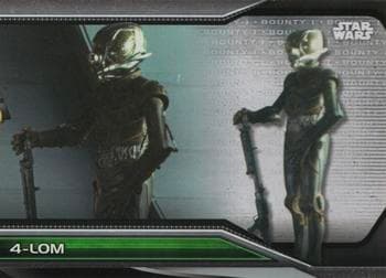 4-Lom - The Empire Strikes Back #B1-94 — 2021 Topps Star Wars Bounty Hunters