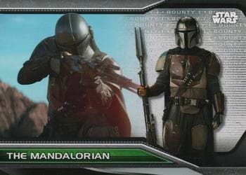 The Mandalorian - The Mandalorian Season 1 #B1-95 — 2021 Topps Star Wars Bounty Hunters