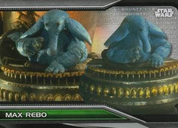 Max Rebo - Return of the Jedi #B1-98 — 2021 Topps Star Wars Bounty Hunters
