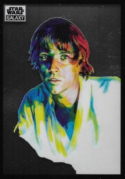Luke Skywalker #1 — 2022 Topps Chrome Star Wars Galaxy