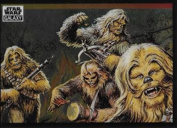 Wookiee War Dance #29 — 2022 Topps Chrome Star Wars Galaxy