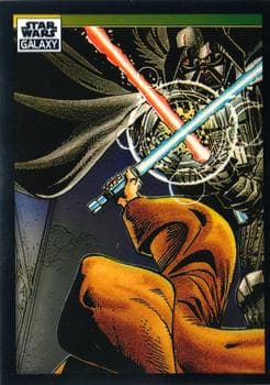 Duel on the Death Star! #34 — 2022 Topps Chrome Star Wars Galaxy