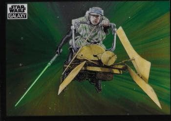 Luke Skywalker on Endor #60 — 2022 Topps Chrome Star Wars Galaxy