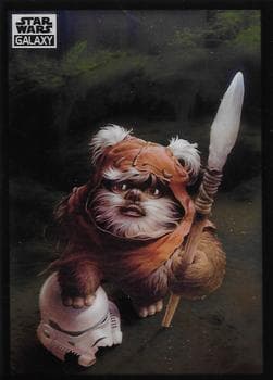 Wicket W. Warrick #68 — 2022 Topps Chrome Star Wars Galaxy