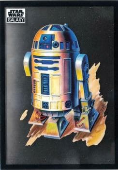 R2-D2 #9 — 2022 Topps Chrome Star Wars Galaxy