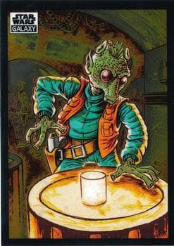 Greedo #95 — 2022 Topps Chrome Star Wars Galaxy