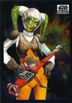 Hera Syndulla #98 — 2022 Topps Chrome Star Wars Galaxy