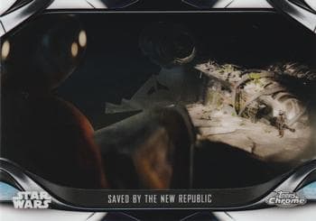 Saved by the New Republic #S2-12 — 2022 Topps Chrome Star Wars: The Mandalorian Beskar Edition