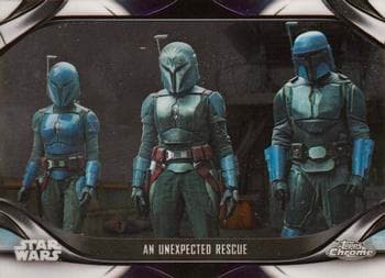 An Unexpected Rescue #S2-15 — 2022 Topps Chrome Star Wars: The Mandalorian Beskar Edition