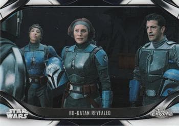 Bo-Katan Revealed #S2-16 — 2022 Topps Chrome Star Wars: The Mandalorian Beskar Edition