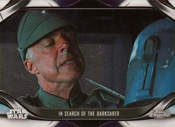 In Search of the Darksaber #S2-18 — 2022 Topps Chrome Star Wars: The Mandalorian Beskar Edition