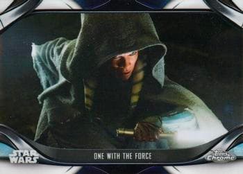 One with the Force #S2-26 — 2022 Topps Chrome Star Wars: The Mandalorian Beskar Edition