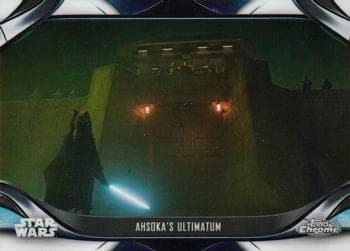 Ahsoka's Ultimatum #S2-27 — 2022 Topps Chrome Star Wars: The Mandalorian Beskar Edition
