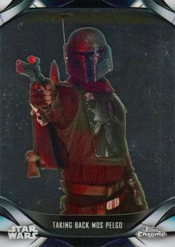 Taking Back Mos Pelgo #S2-4 — 2022 Topps Chrome Star Wars: The Mandalorian Beskar Edition