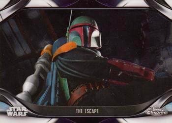 The Escape #S2-43 — 2022 Topps Chrome Star Wars: The Mandalorian Beskar Edition