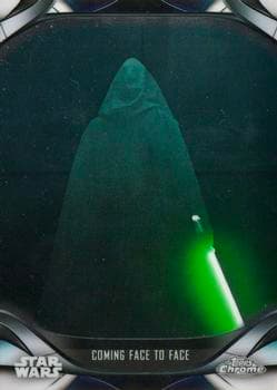 Coming Face to Face #S2-48 — 2022 Topps Chrome Star Wars: The Mandalorian Beskar Edition