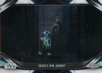 The Child's New Journey #S2-50 — 2022 Topps Chrome Star Wars: The Mandalorian Beskar Edition