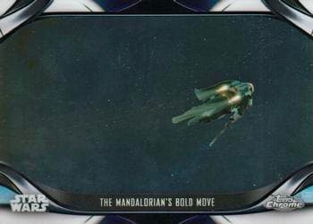 The Mandalorian's Bold Move #S2-6 — 2022 Topps Chrome Star Wars: The Mandalorian Beskar Edition