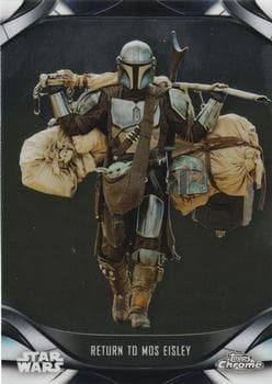 Return to Mos Eisley #S2-7 — 2022 Topps Chrome Star Wars: The Mandalorian Beskar Edition