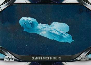 Crashing Through the Ice #S2-9 — 2022 Topps Chrome Star Wars: The Mandalorian Beskar Edition