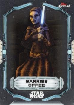 Barriss Offee #10 — 2022 Topps Finest Star Wars