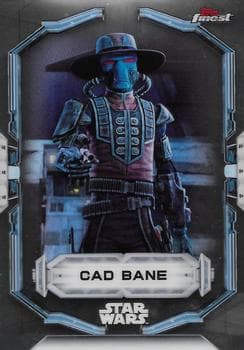 Cad Bane #17 — 2022 Topps Finest Star Wars