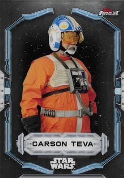 Carson Teva #19 — 2022 Topps Finest Star Wars