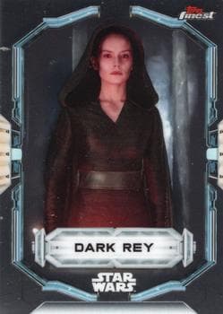 Dark Side Rey #28 — 2022 Topps Finest Star Wars
