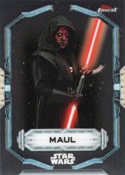 Darth Maul #29 — 2022 Topps Finest Star Wars