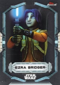 Ezra Bridger #34 — 2022 Topps Finest Star Wars