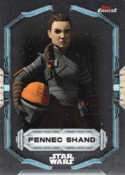 Fennec Shand #35 — 2022 Topps Finest Star Wars