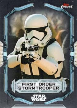 First Order Stormtrooper #37 — 2022 Topps Finest Star Wars