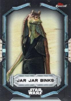 Jar Jar Binks #52 — 2022 Topps Finest Star Wars