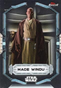 Mace Windu #62 — 2022 Topps Finest Star Wars