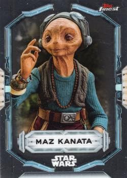 Maz Kanata #63 — 2022 Topps Finest Star Wars