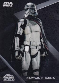Captain Phasma - The Force Awakens #49 — 2022 Topps Star Wars Chrome Black