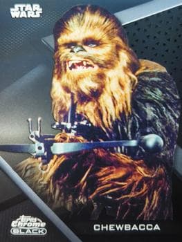 Chewbacca - A New Hope #6 — 2022 Topps Star Wars Chrome Black