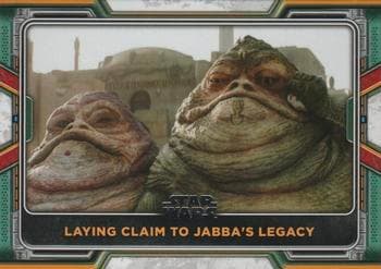 Laying Claim to Jabba's Legacy #26 — 2022 Topps Star Wars The Book of Boba Fett