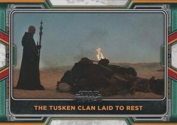 The Tusken Clan Laid to Rest #45 — 2022 Topps Star Wars The Book of Boba Fett