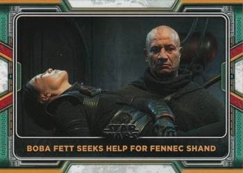 Boba Fett Seeks Help for Fennec Shand #52 — 2022 Topps Star Wars The Book of Boba Fett