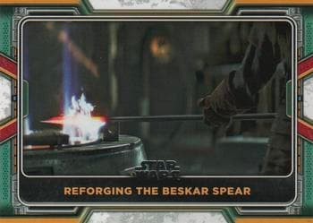 Reforging the Beskar Spear #65 — 2022 Topps Star Wars The Book of Boba Fett