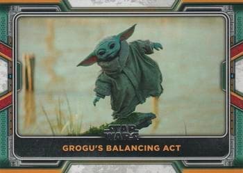 Grogu's Balancing Act #79 — 2022 Topps Star Wars The Book of Boba Fett