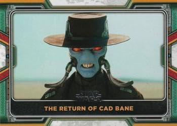 The Return of Cad Bane #84 — 2022 Topps Star Wars The Book of Boba Fett