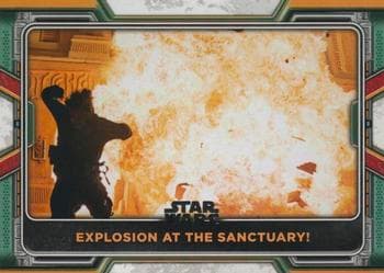 Explosion at the Sanctuary! #85 — 2022 Topps Star Wars The Book of Boba Fett