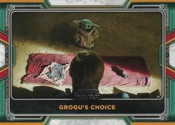 Grogu's Choice #86 — 2022 Topps Star Wars The Book of Boba Fett