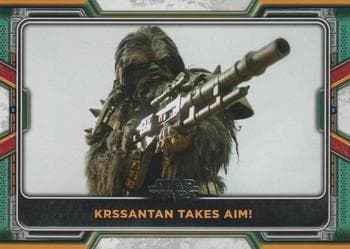 Krrsantan Takes Aim! #90 — 2022 Topps Star Wars The Book of Boba Fett